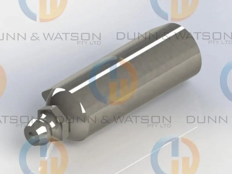 Weld On Bullet Hinge - Aluminium - 3