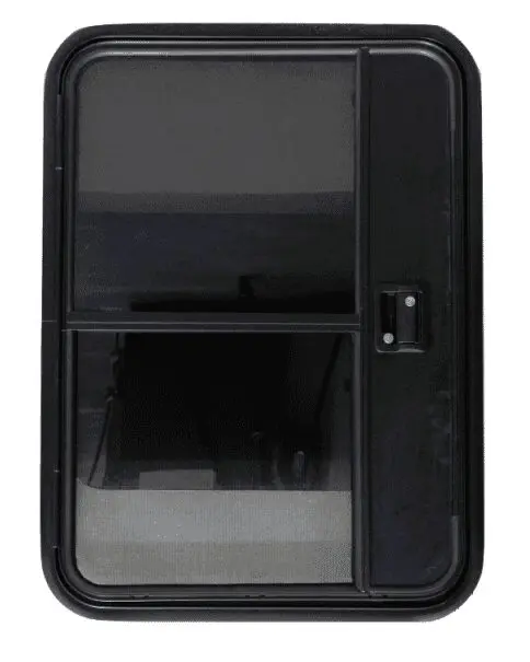 Tear Drop Camper Trailer Black Door - 4