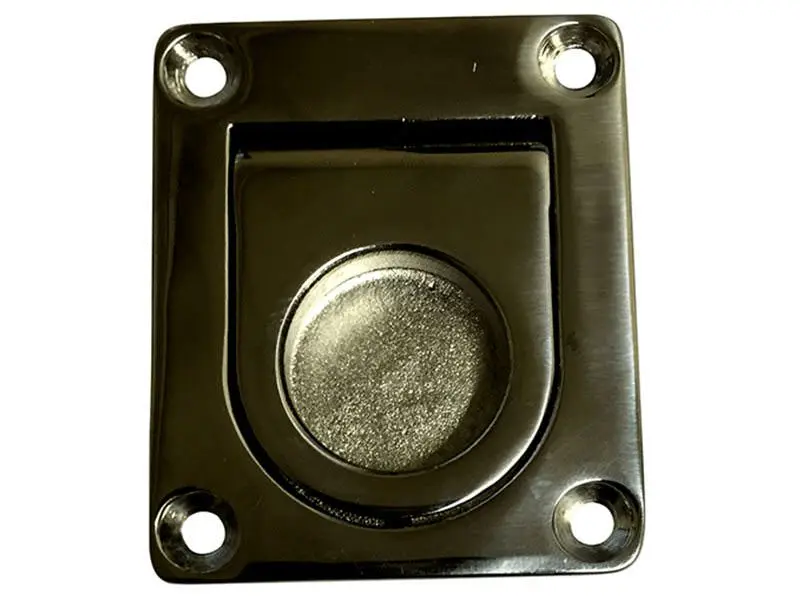 Spring Loaded Lift Ring - Stainless Steel - 2