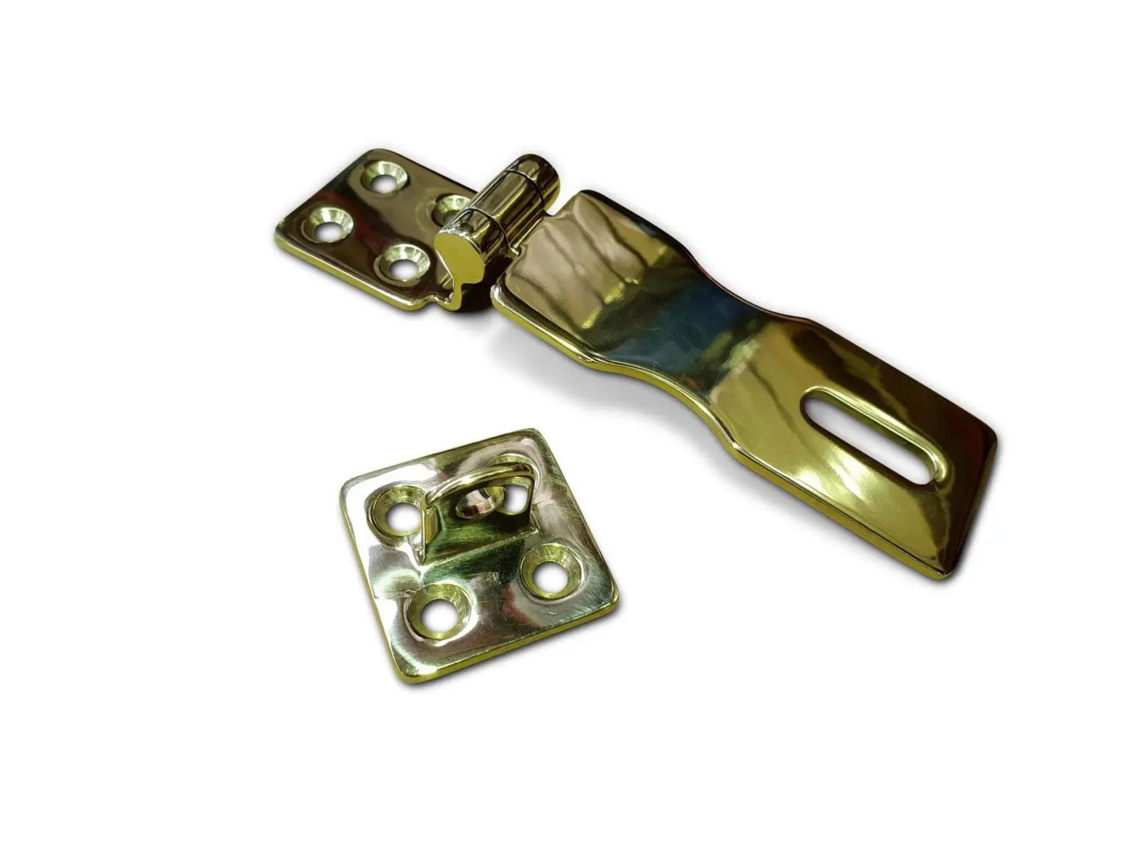 Hasp and Staple - Stainless Steel - 1