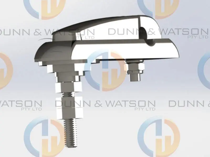 Pad Locking Swing Handle - Chrome - 5
