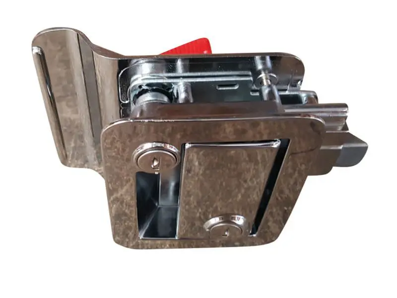Trailer Door Lock - Chrome - 3