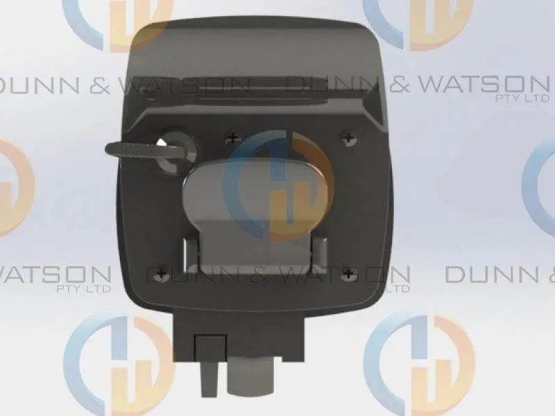 Trailer Door Lock - Chrome - 6