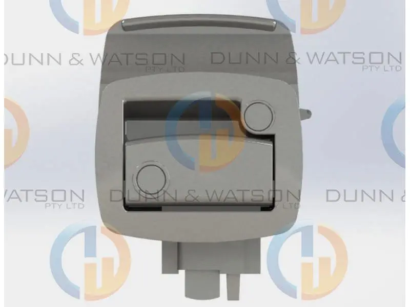 Trailer Door Lock - Chrome - 7