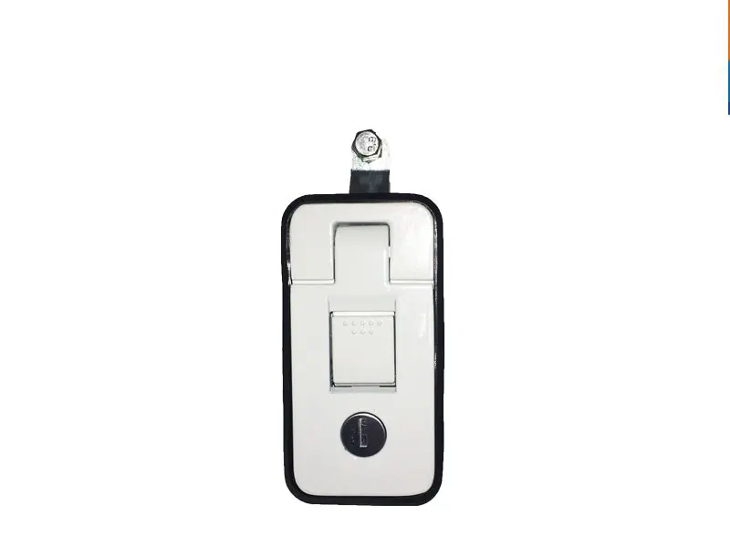Large Thumb Press Compression Lock - White - 2