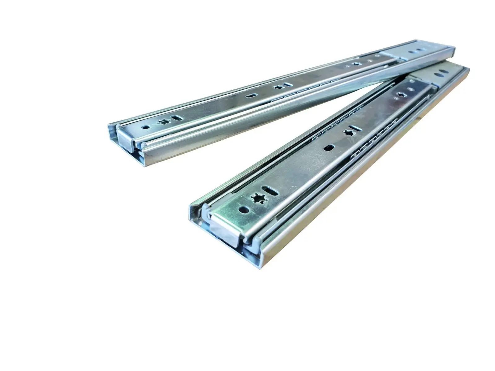 45Kg Soft Close Drawer Slides - Zinc - 10