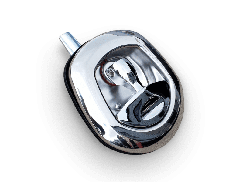 Whale Tail Standard Tongue - Chrome - 2