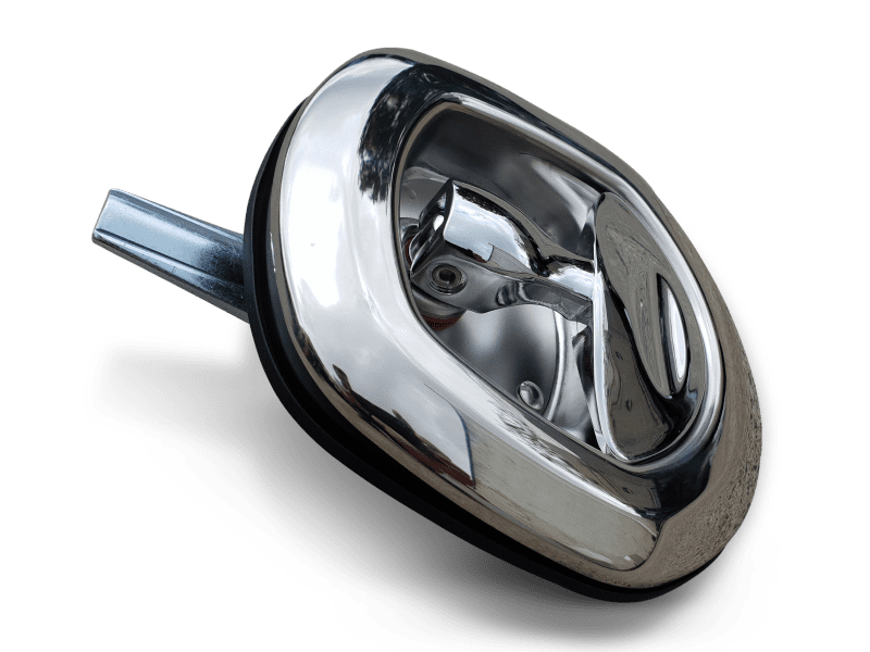 Whale Tail Standard Tongue - Chrome - 3