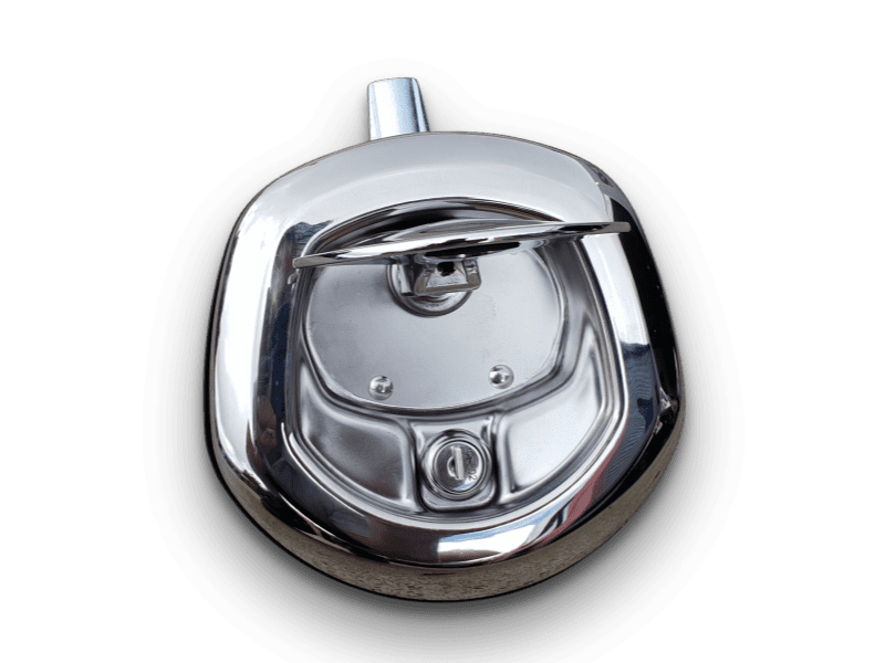 Whale Tail Standard Tongue - Chrome - 6
