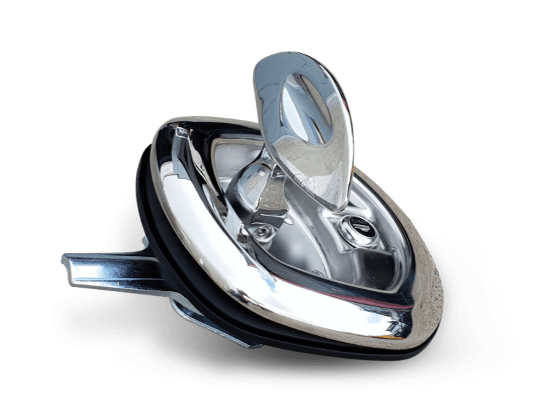 Whale Tail Standard Tongue - Chrome - 7