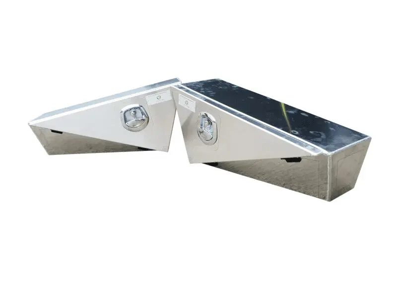 Double Tapered Ute Tray Toolbox (Pair / Aus Made) - 1