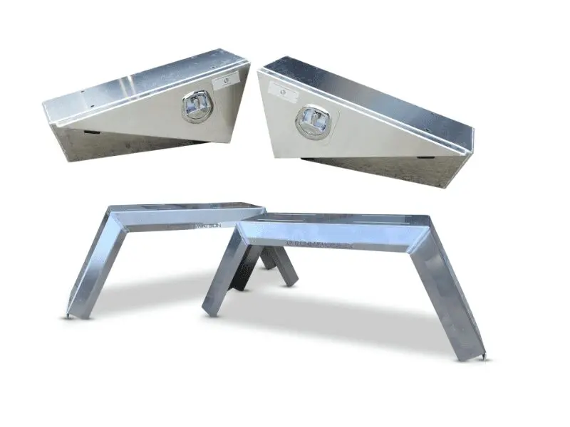 Double Tapered Toolboxes with Wheel Arches (Australian Made) - 1