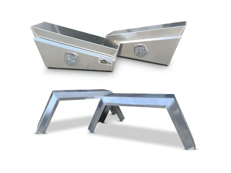 Single Tapered Toolboxes with Wheel Arches (Australian Made) - 1
