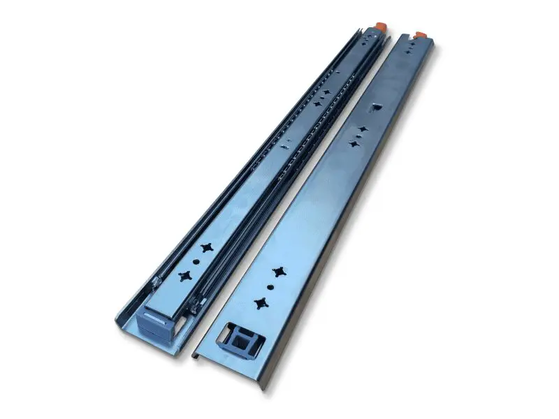 Stainless Steel 125kg Locking Drawer Slides - 3