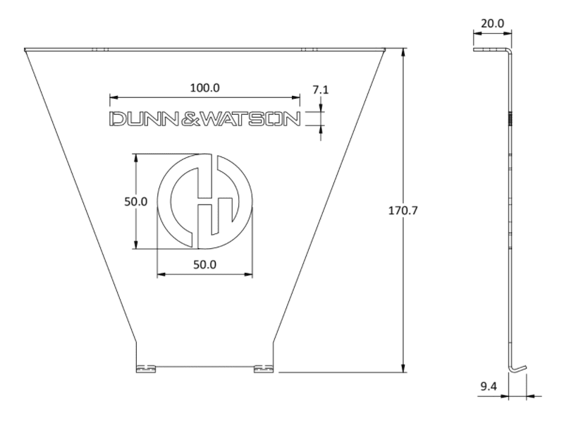 12V Pie Oven Mounting Brackets (Australian Made) - 4