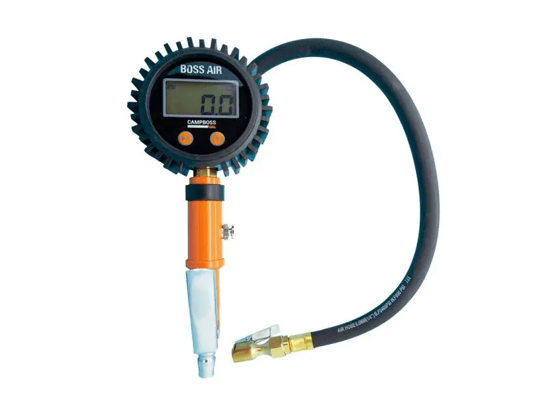 CampBoss Air Tyre Inflator with Gauge - 1