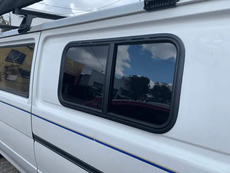 Curved Sliding Van Window - 5