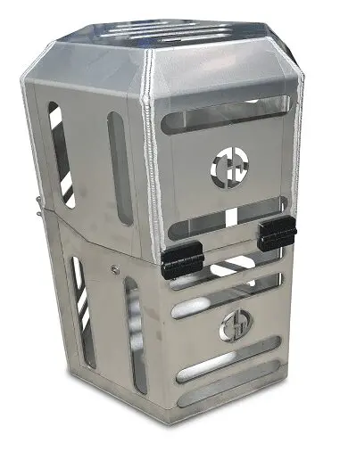 4.5kg Gas Bottle Holder with Lockable Lid (Australian Made) - 1