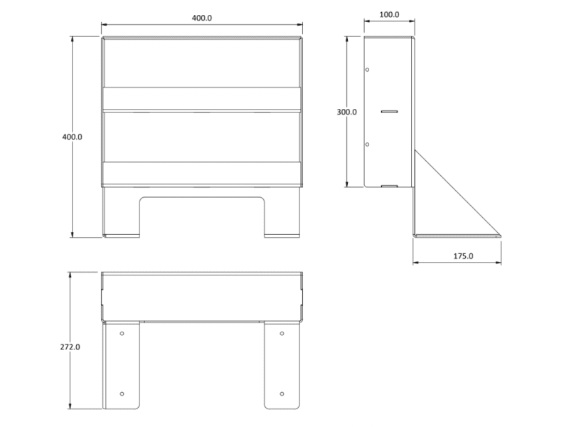 Aluminium Fridge Slide Pantry (Australian Made) - 5