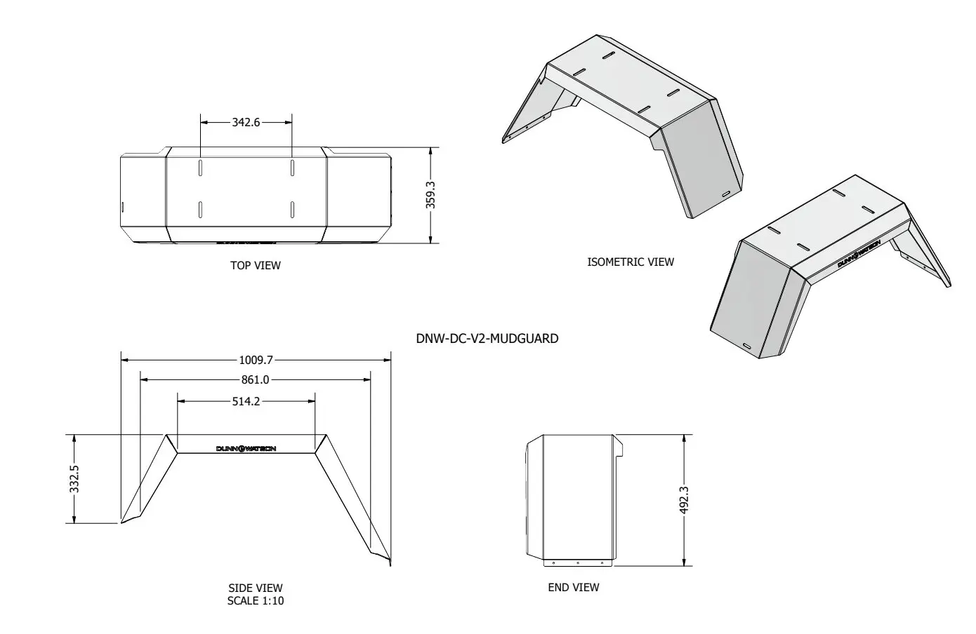 4wd and Trailer Aluminium Wheel Arches / Guards - Gen 2 (Aus Made) - 7