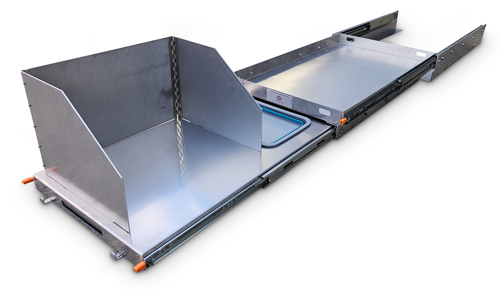 4×4 Fridge Slide with Sink and Windshield (Australian Made) - 1