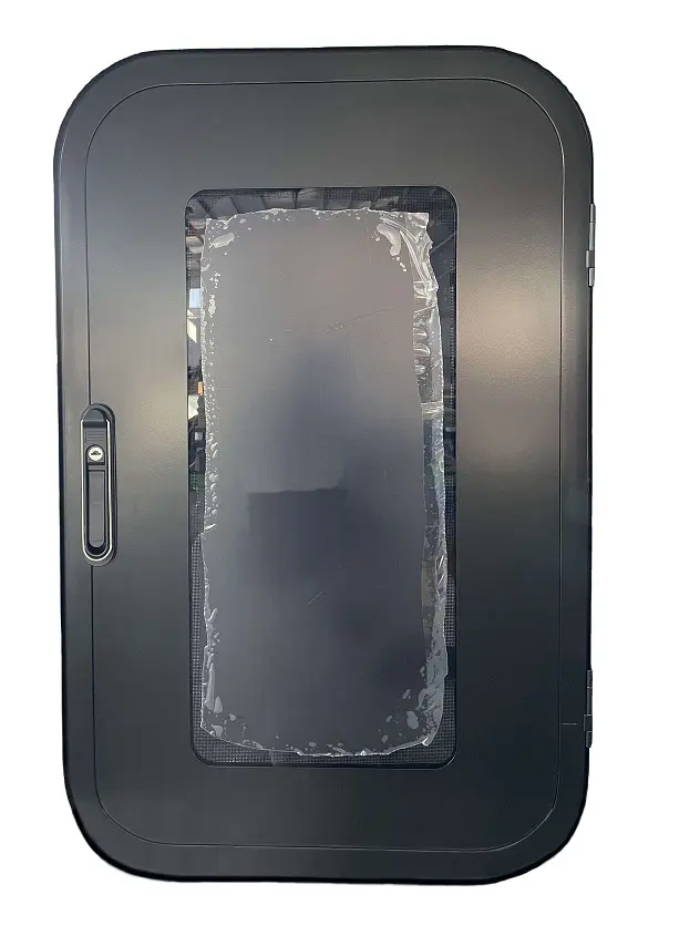 Teardrop Camper Trailer Black Door - 2