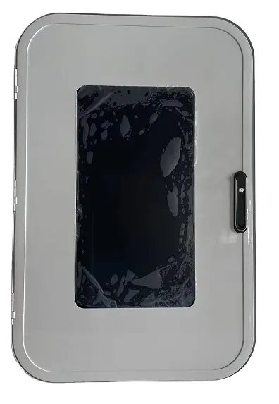 Teardrop Camper Trailer White Door - 1