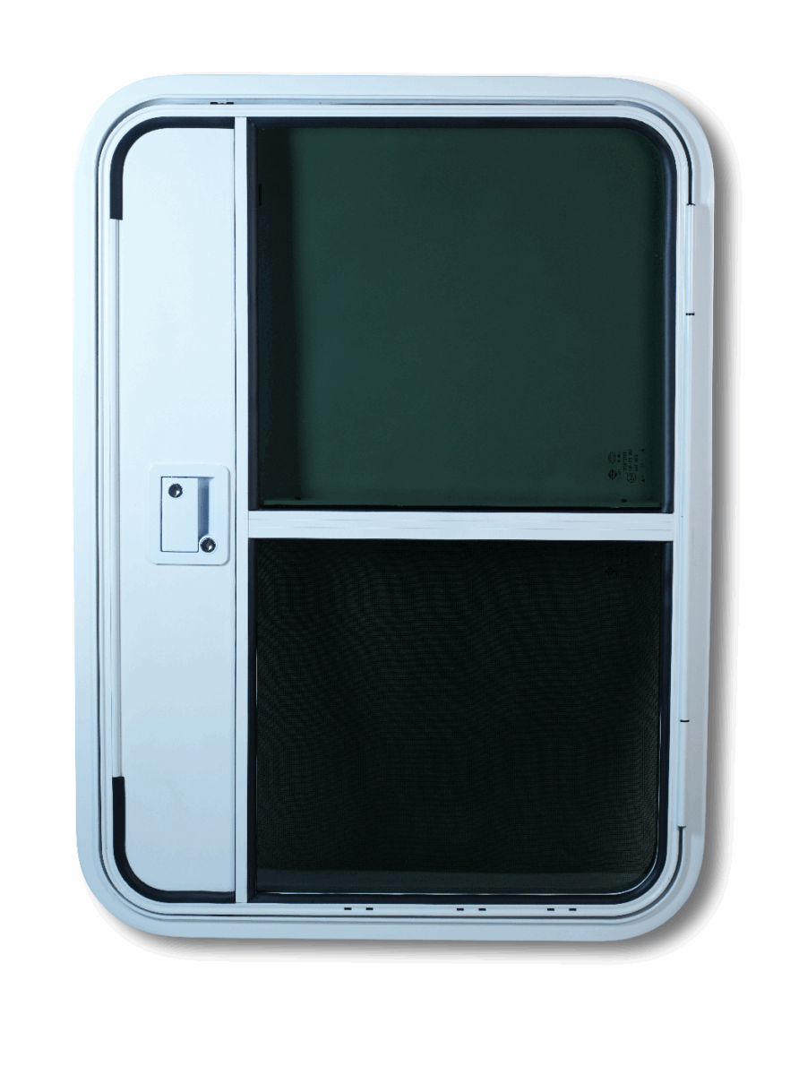 Tear Drop Camper Trailer White Door - 2