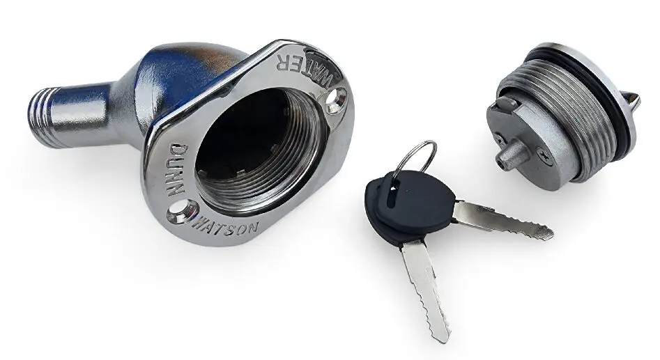Stainless Steel Key Lockable Water Filler 4