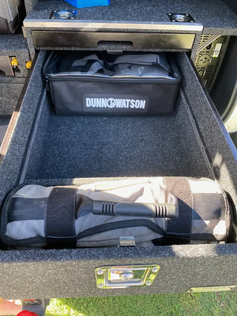 Clear Top 4x4 Canvas Storage Bag - 1