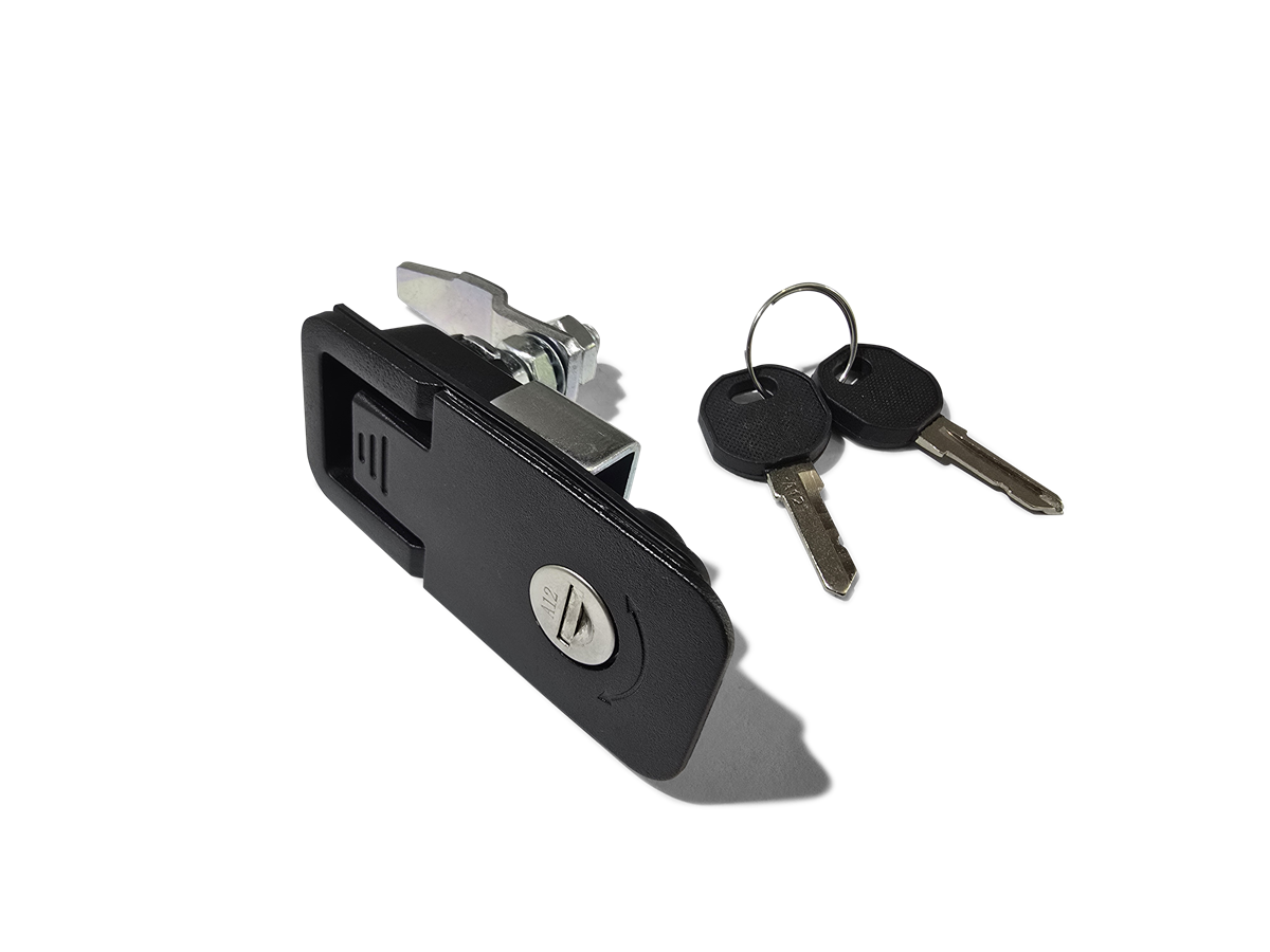 Black Caravan Access Door Twist Lock 3