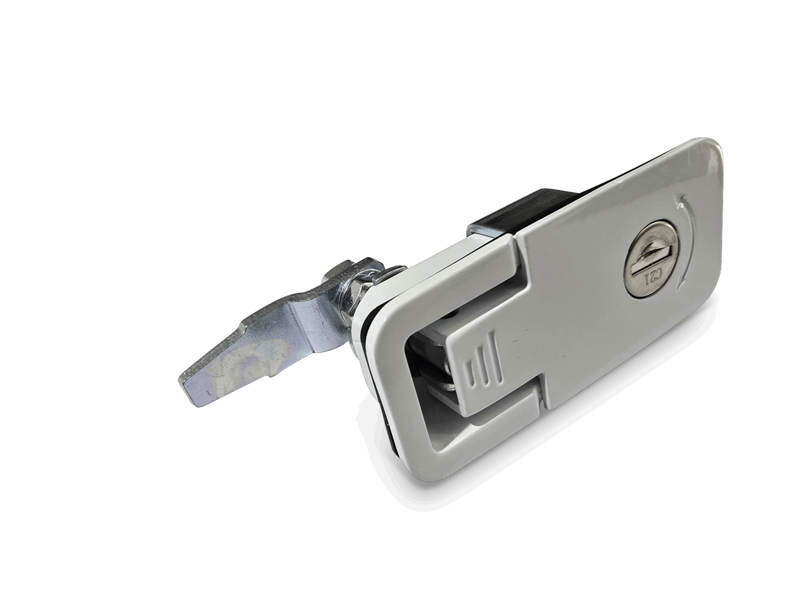 Caravan Access Door Twist Lock - White - 1