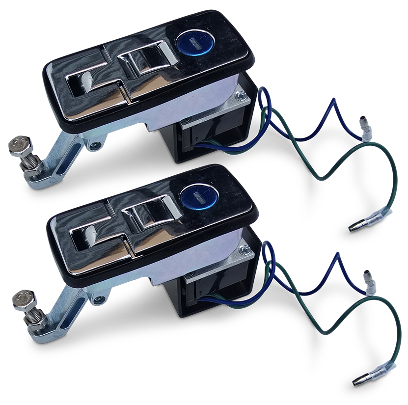 Dunn Watson Small Chrome Compression Lock Power Operated 2 Pack