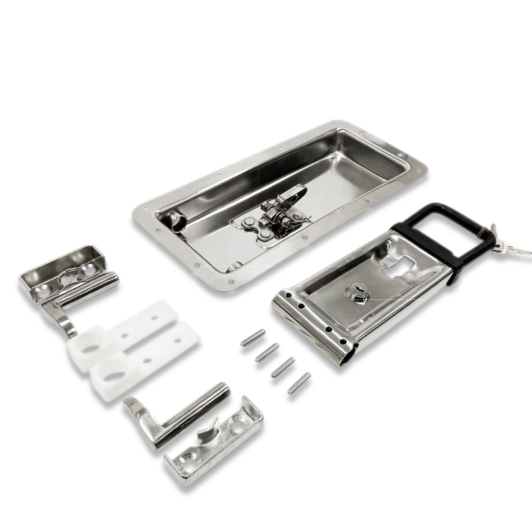 16mm Stainless Steel Recessed Truck Door Cam 2