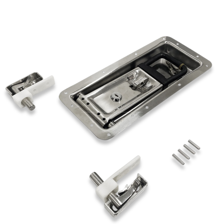 16mm Stainless Steel Recessed Truck Door Cam 4