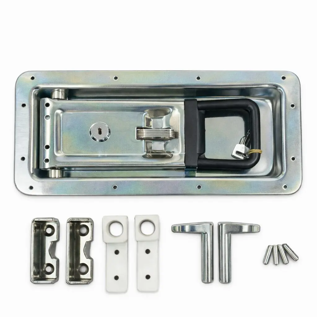 16mm Recessed Truck Cam Lock - Zinc Plated - 2