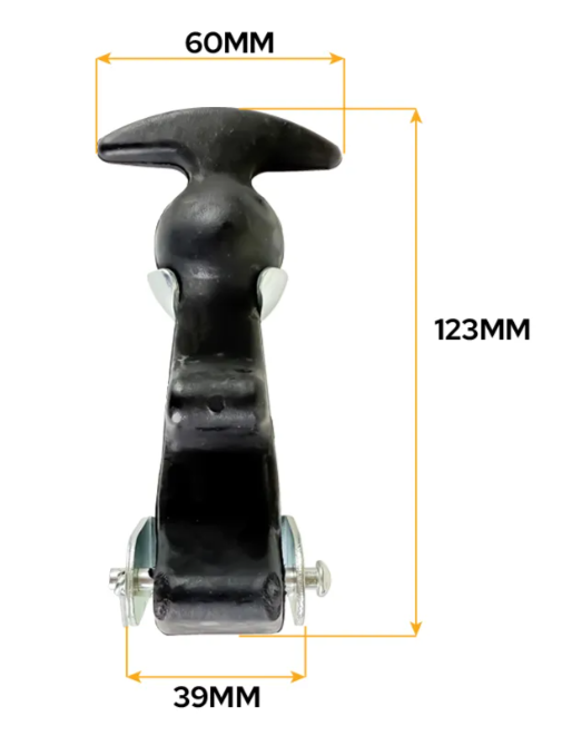 Rubber Bonnet Latch - 2