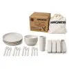 4 Piece Plastic Dinner Set