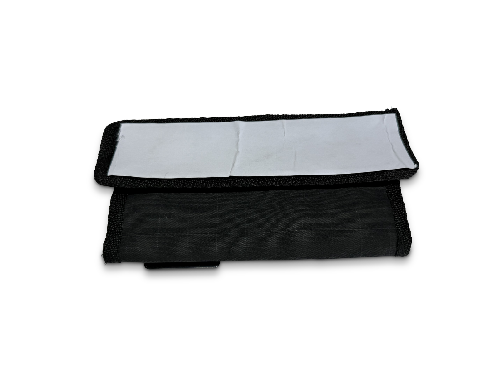4x4 Plastic Garbage Bag Dispenser Rear Showing Velcro Backing