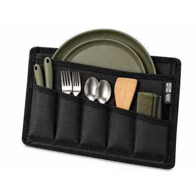 4x4 Dinner Plate And Utensils With Plate And Utensils.