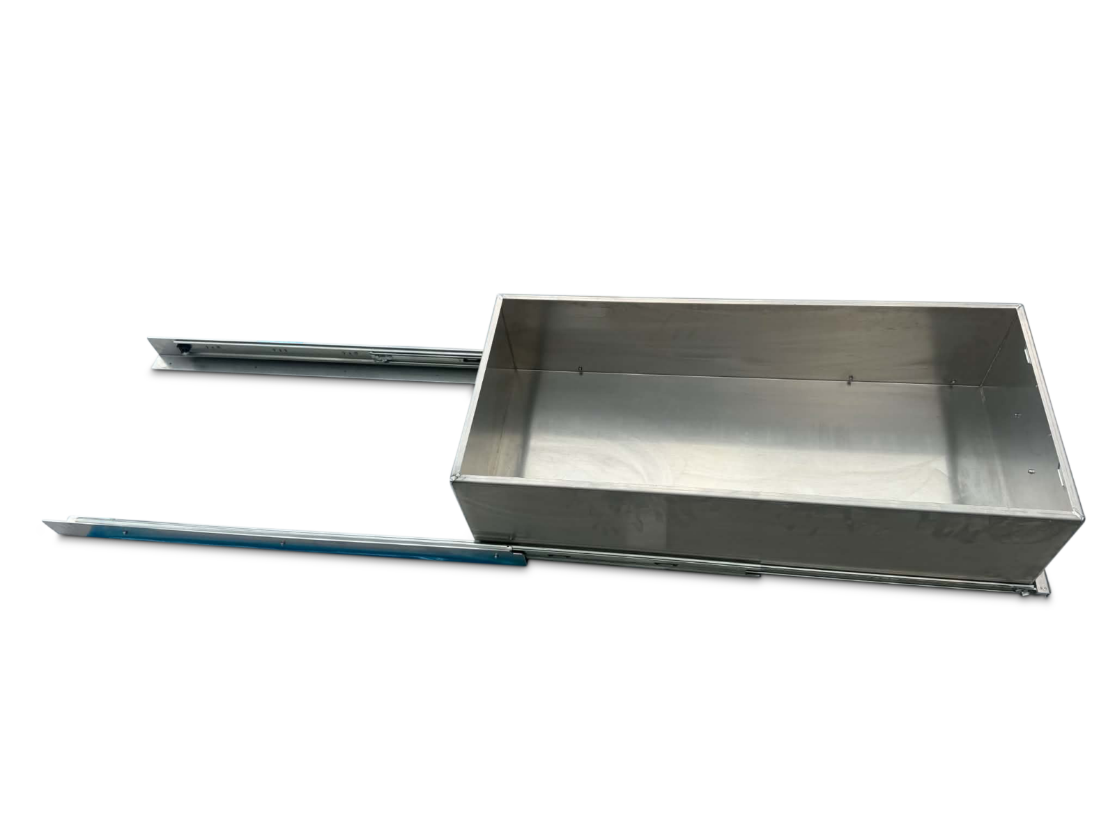 DUNN & WATSON PLATINUM TUNNEL BOOT DRAWER SIDE ON