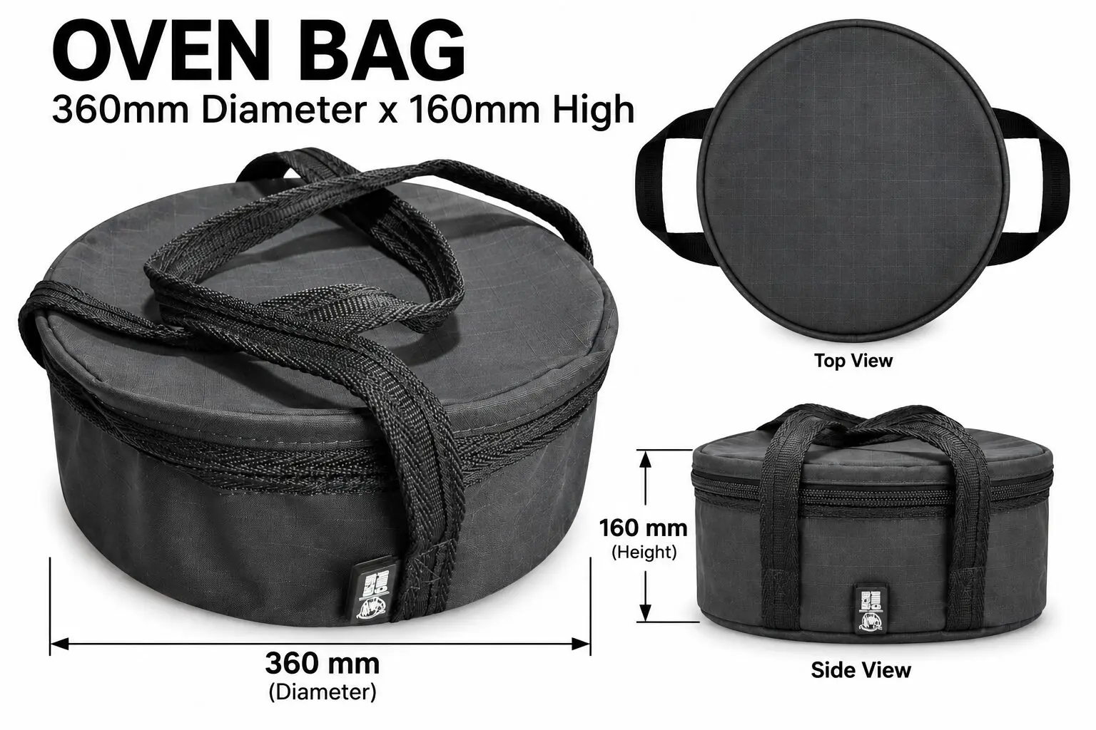 Canvas Camp Oven Bags - 3
