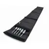 Tent Pole Bag With Tent Poles Sticking Out.