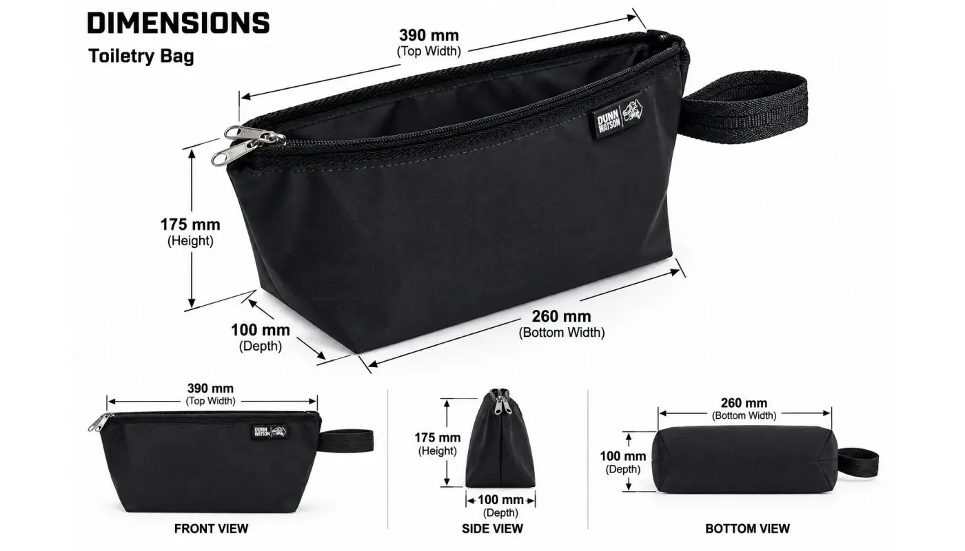 Canvas Toiletry Bag - 3