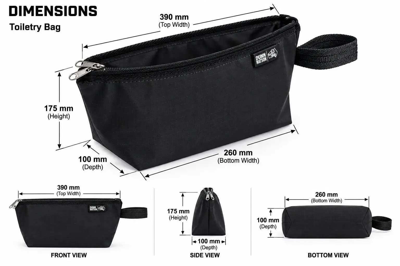 Canvas Toiletry Bag - 3