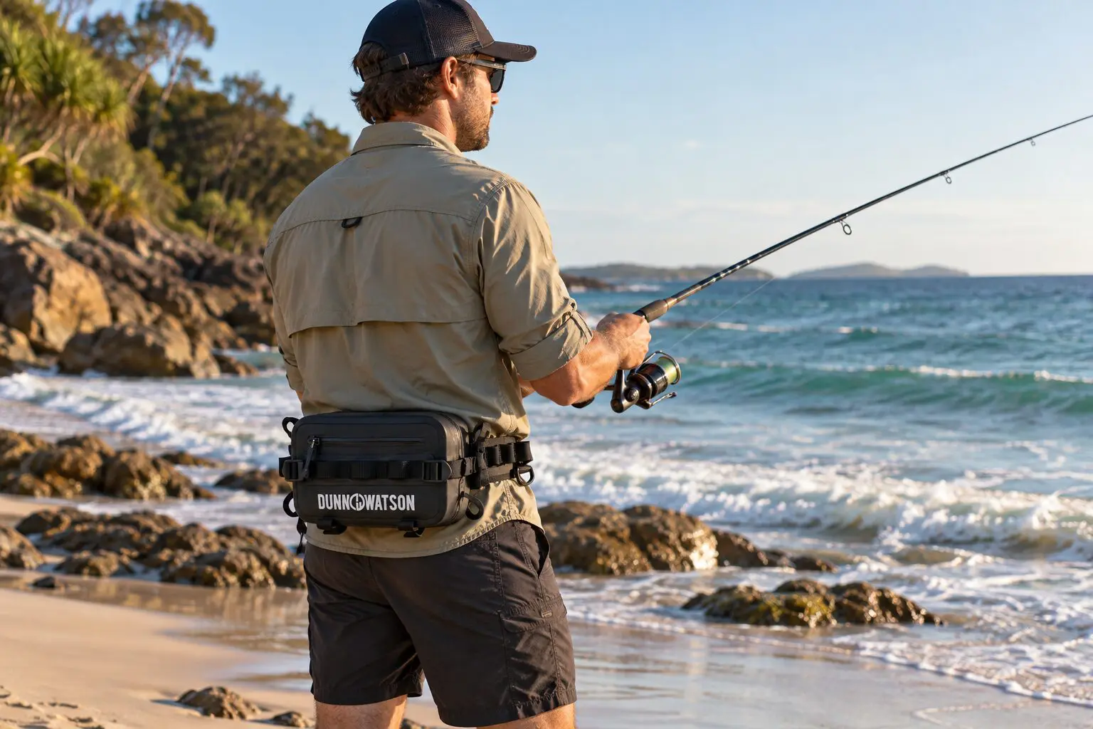 Waterproof Wasite Bag Man Fishing