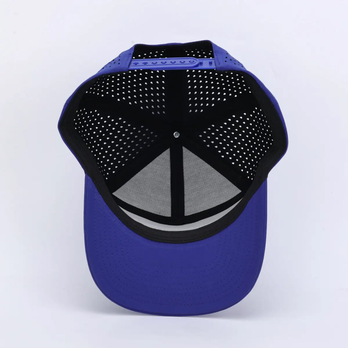 7 Panel Dunn Watson Hat Navy Blue Inside
