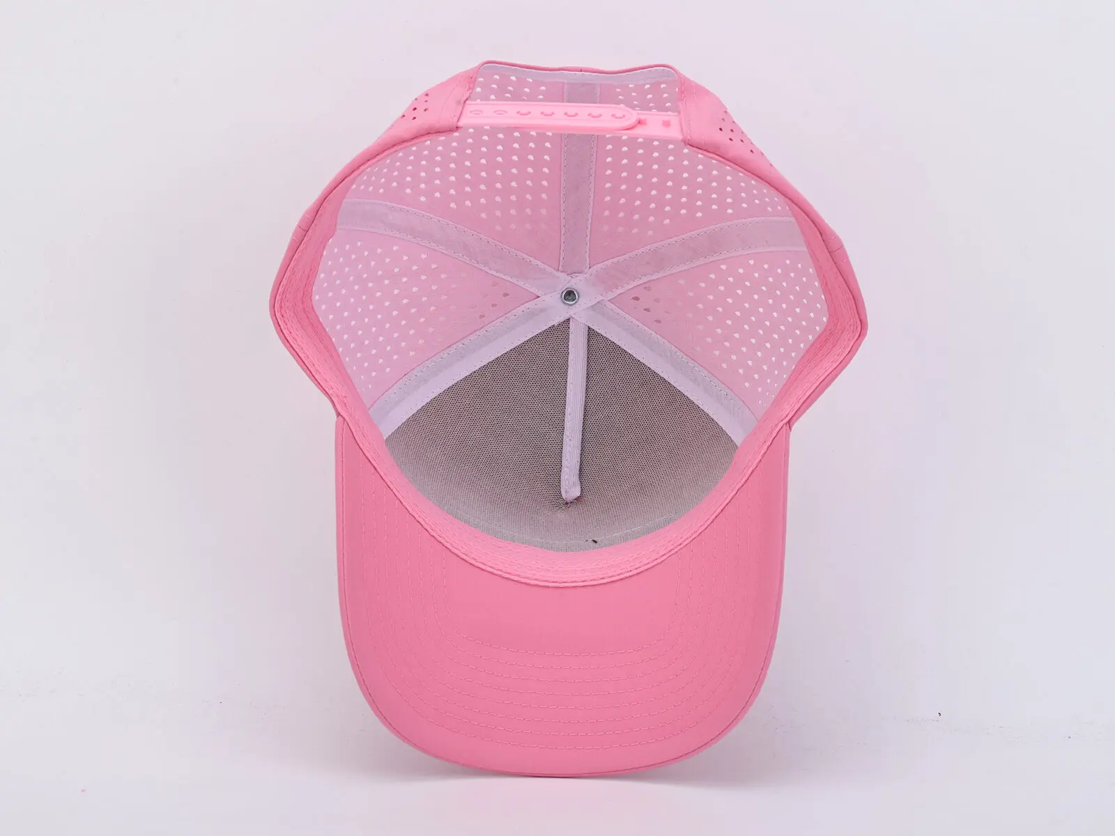 7 Panel Dunn Watson Hat Pink Inside