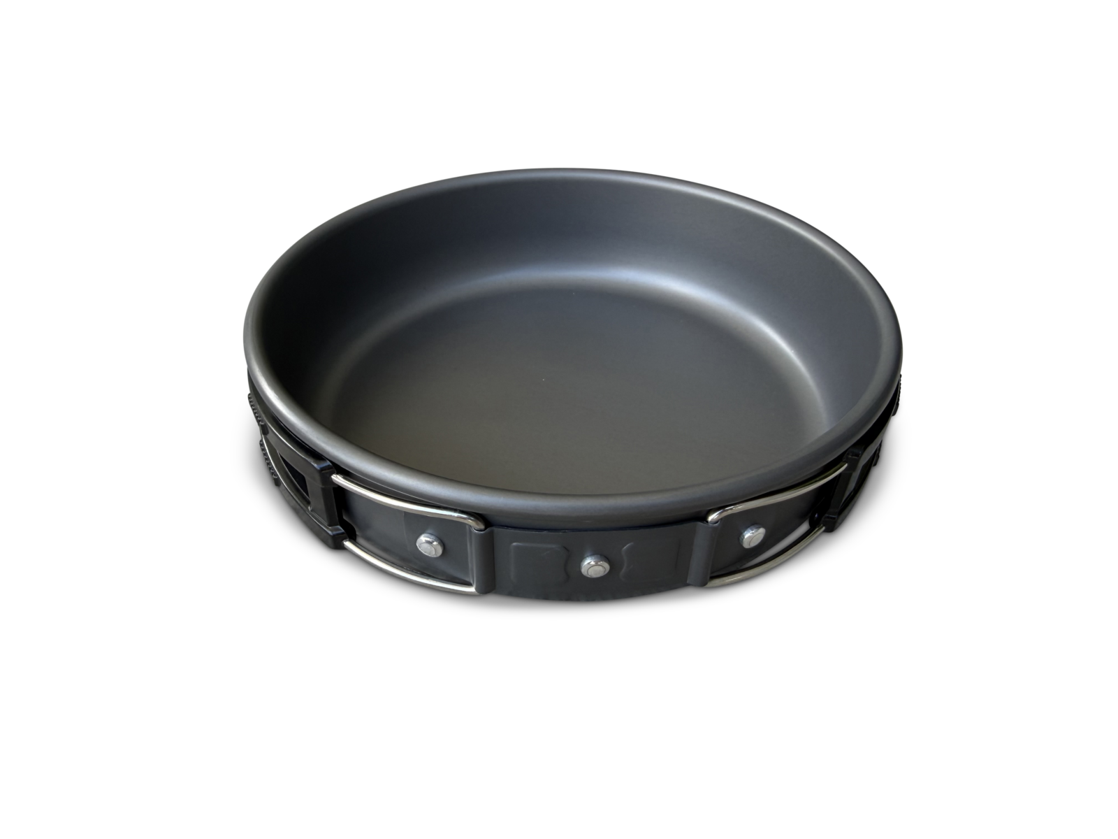 Dunn & Watson Camp Cooking Set Showing Pan With Handle Retracked