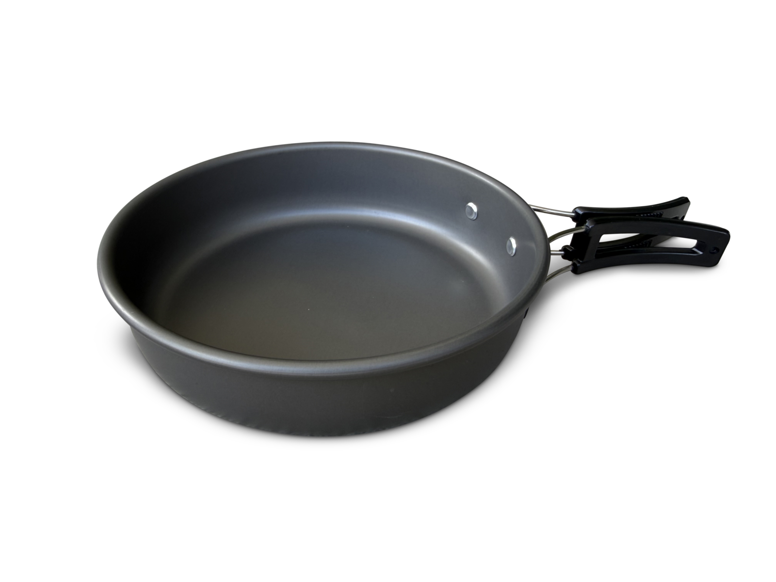 Dunn & Watson Camp Cooking Set Showing Pan With Handle Setup